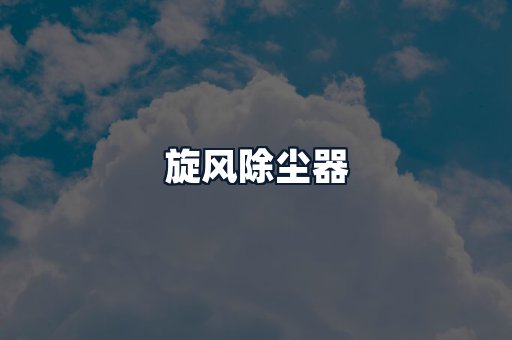 旋风除尘器